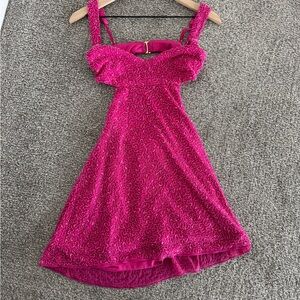 Oh Polly Pink Mini Dress